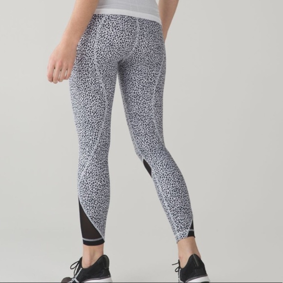 Lululemon Inspire Ankle Tight II Miss Mosaic White - Picture 2 of 16